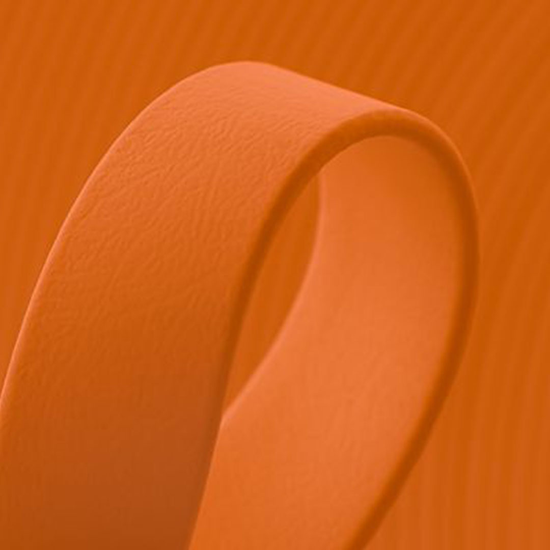 Burnt Orange Waterproof Dog Lead