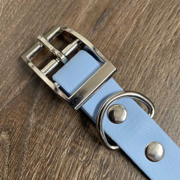 Frosty Florals Patterned Dog Collar
