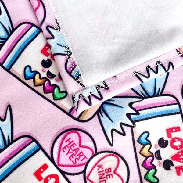 You & Pup Love is Sweet Blanket