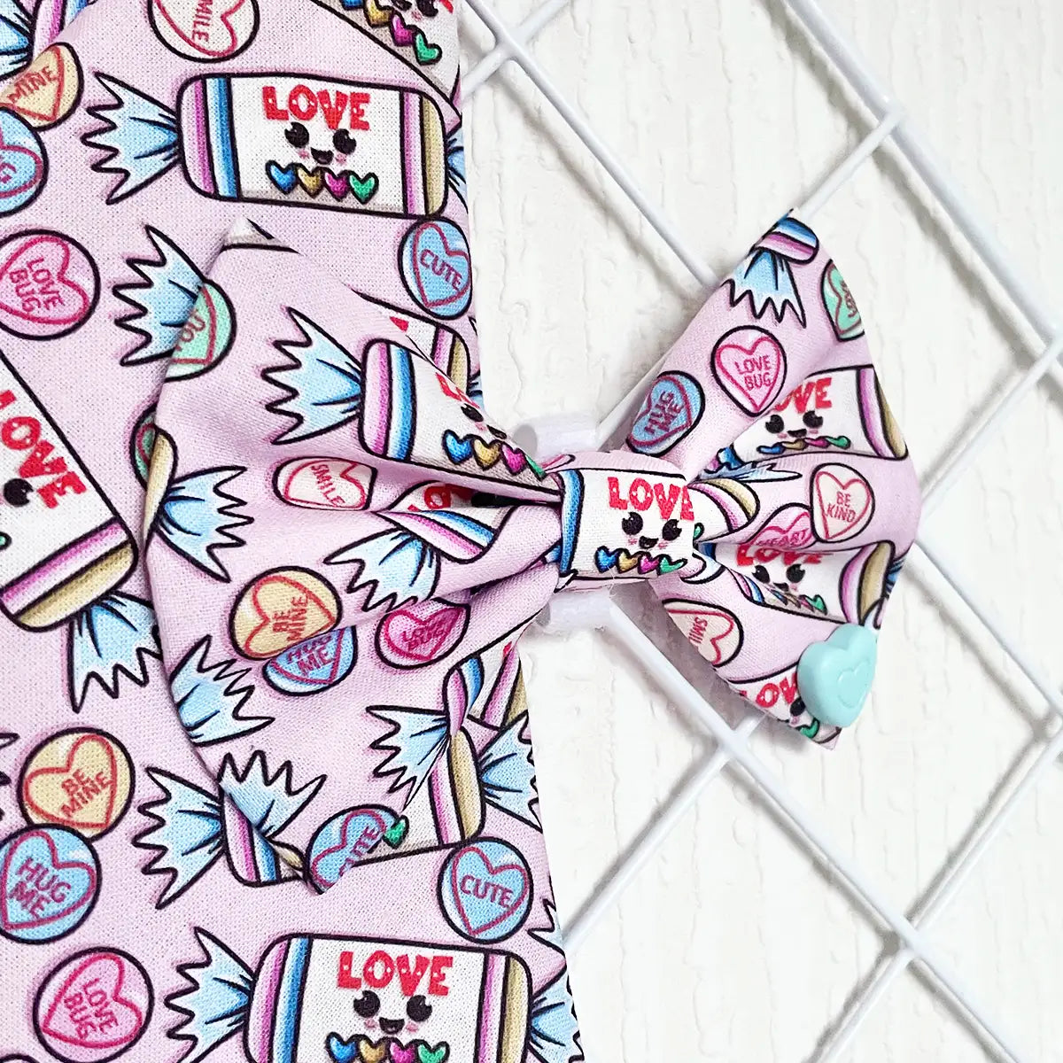 Love is Sweet Dog Bow Tie