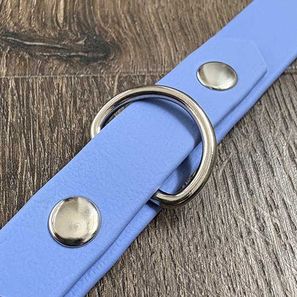 Periwinkle Blue Waterproof Dog Collar