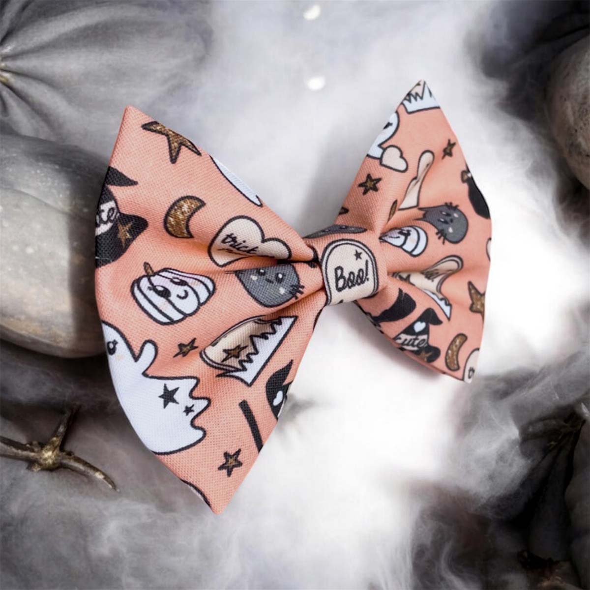 Boo You Dog Bow Tie