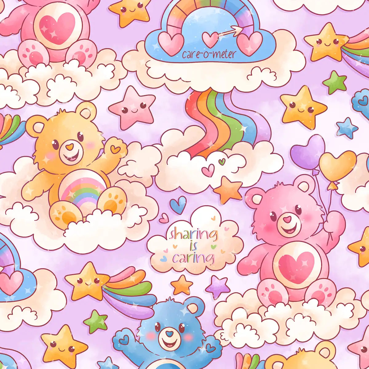 You & Pup Caring Cuddle Bears Blanket