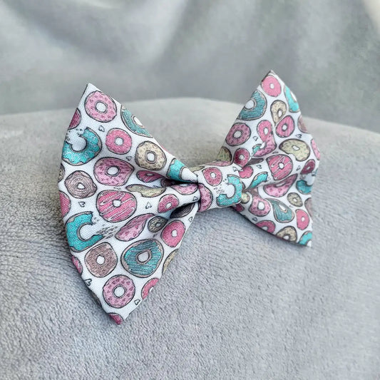 Doughnut Squad Dog Bow Tie and Sailor Bow