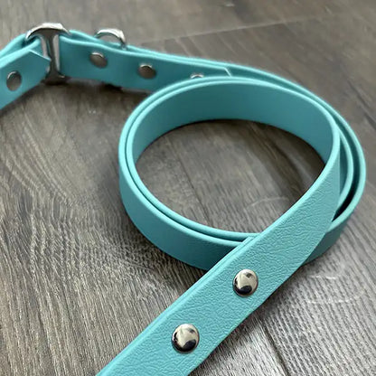 Dusty Turquoise Waterproof Dog Lead