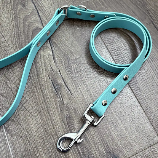 Dusty Turquoise Waterproof Dog Lead