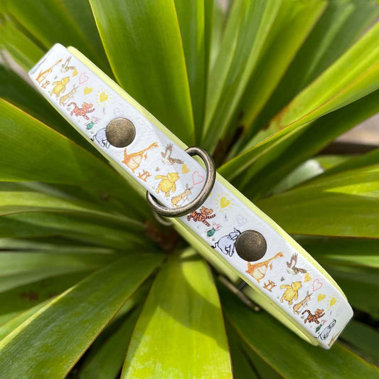 Everyone Needs a Friend Patterned Dog Collar