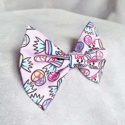 Love is Sweet Dog Bow Tie