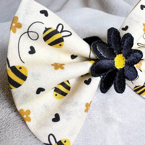 My Little Bumblebee Dog Bow Tie
