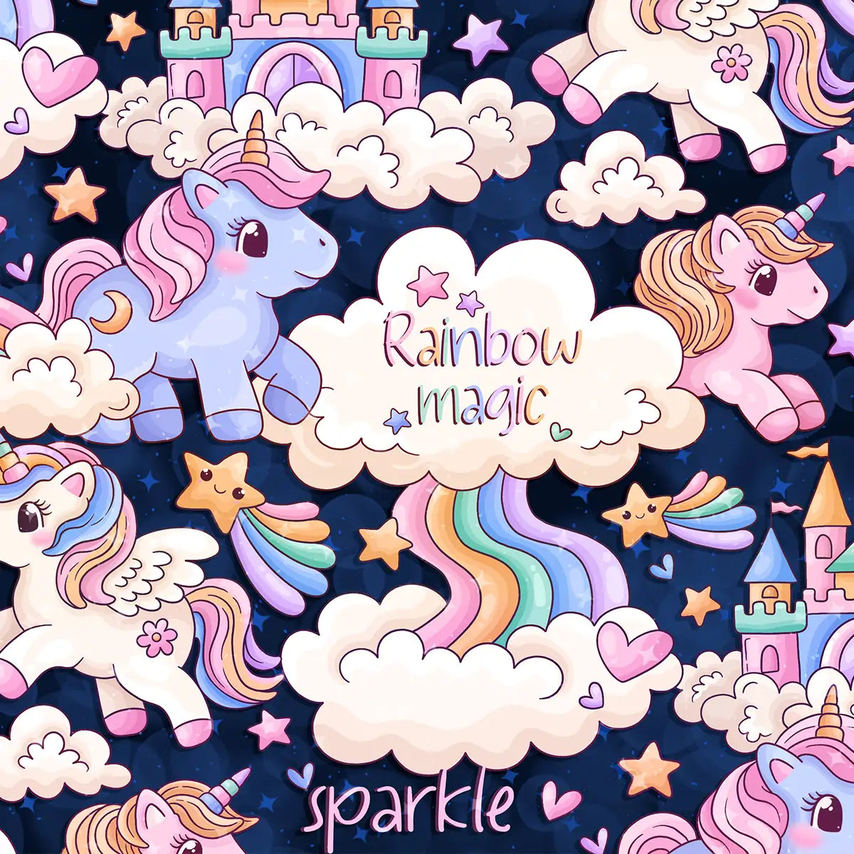 You & Pup My Magical Pony Blanket