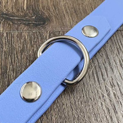 Periwinkle Blue Waterproof Dog Collar