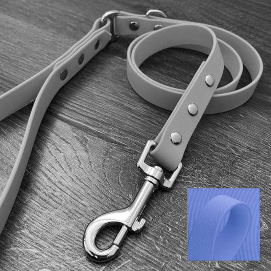 Periwinkle Blue Waterproof Dog Lead