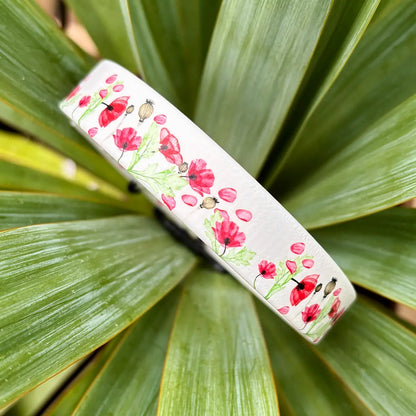 Poppy Perfect Patterned Dog Collar