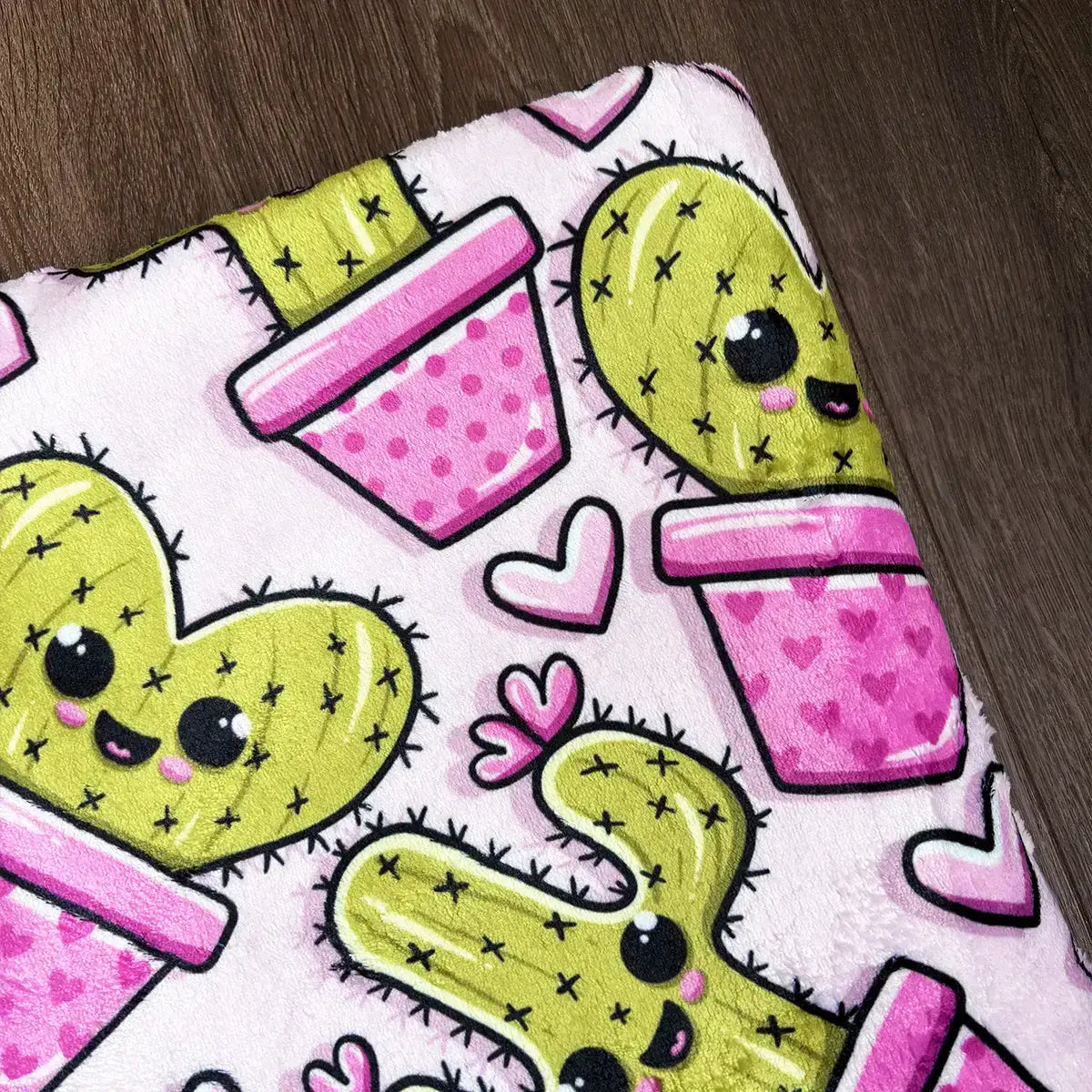 You & Pup Prickle My Fancy Cactus Blanket