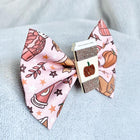 Pumpkin Spice Dog Bow Tie