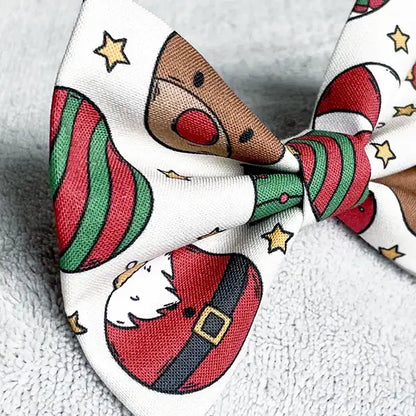 Shake your Baubles Dog Bow Tie