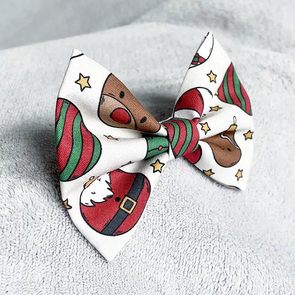 Shake your Baubles Dog Bow Tie