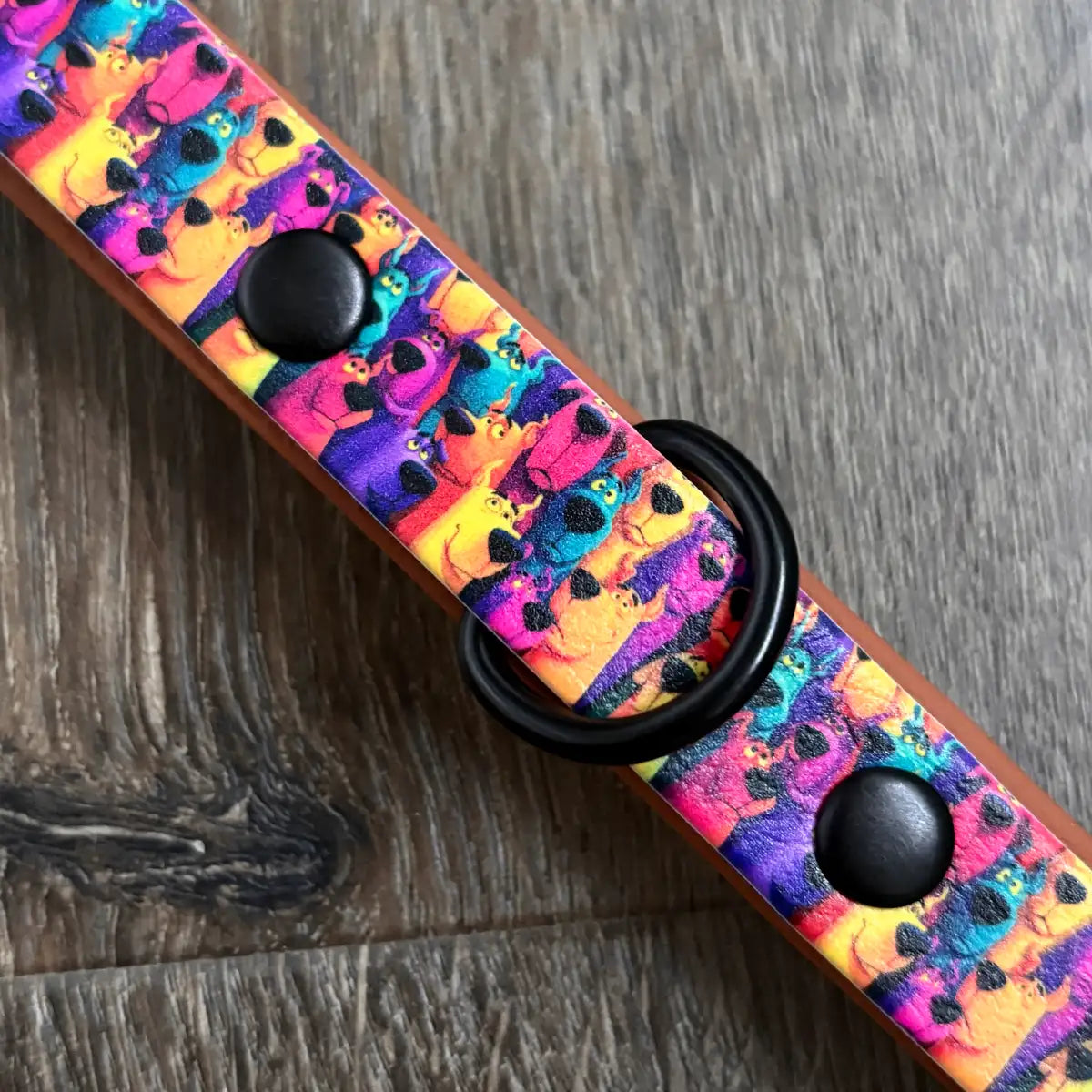 The Mystery Mutt Patterned Dog Collar